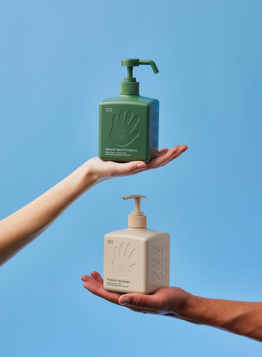 BYEBYEBAD Hand Essentials Bundle 550ml Little Bambinos NZ