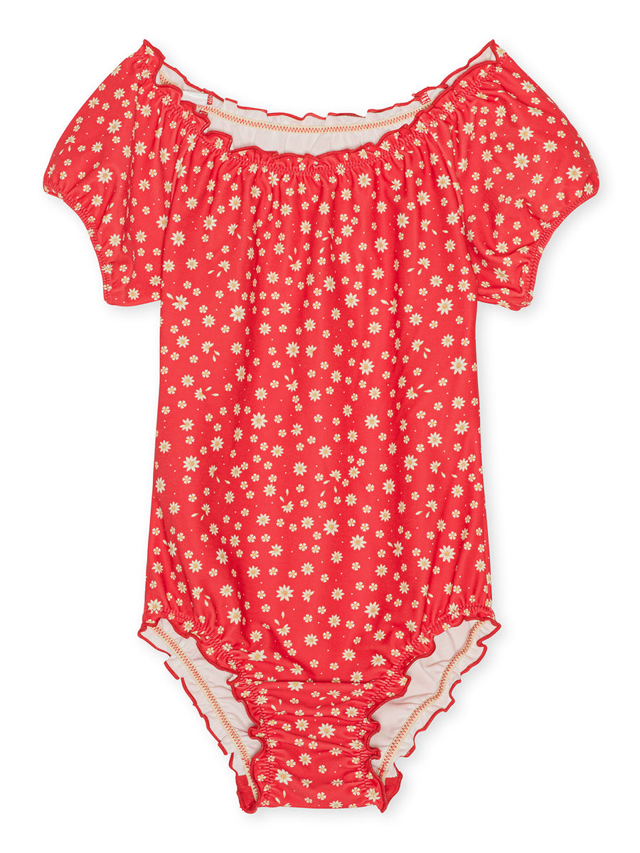 KONGES SLOJD Swimsuit With Sleeves Loves Me Not Little Bambinos NZ