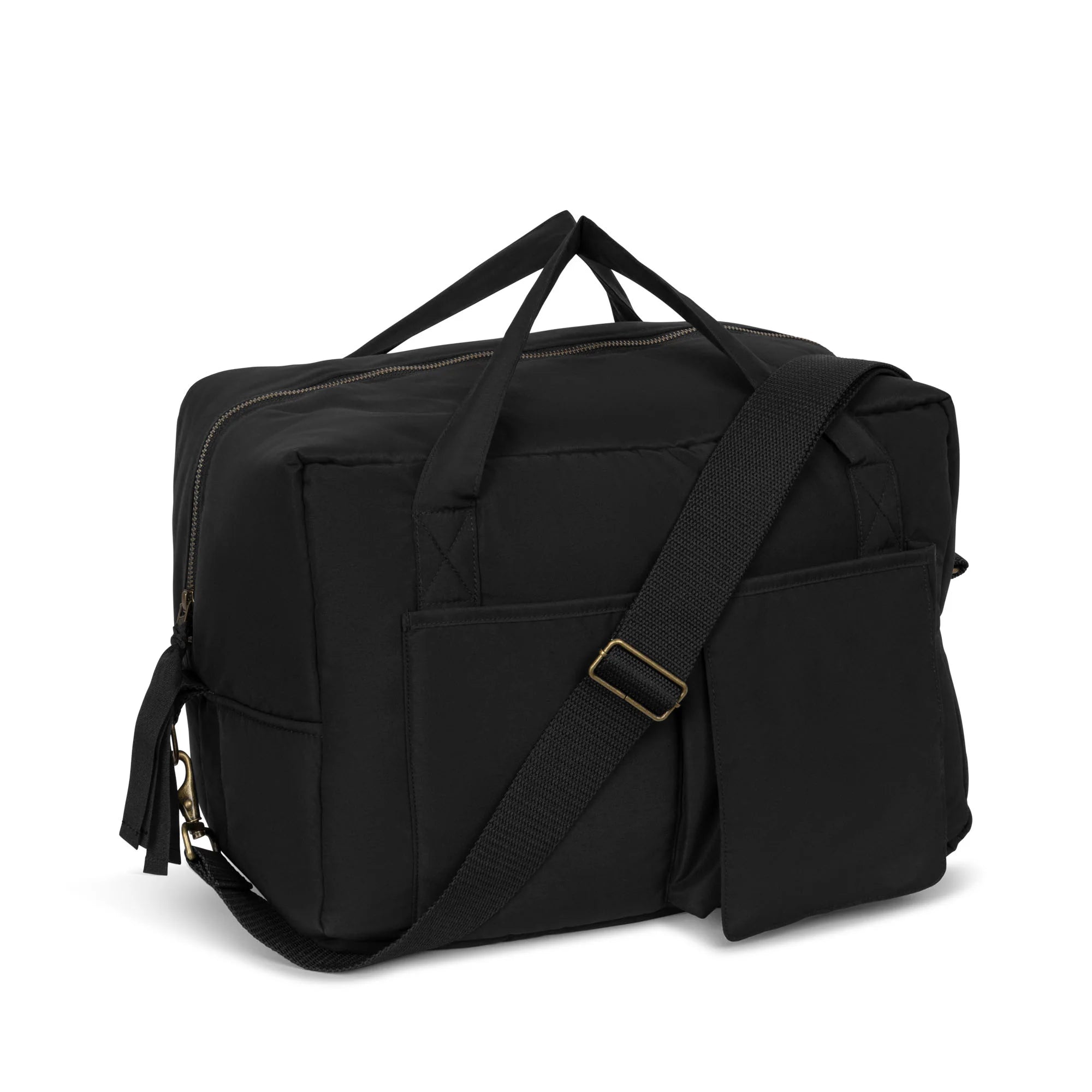 Konges Slojd All You Need Bag in black, stylish and spacious tote with handles, ideal for daily essentials and casual outings.