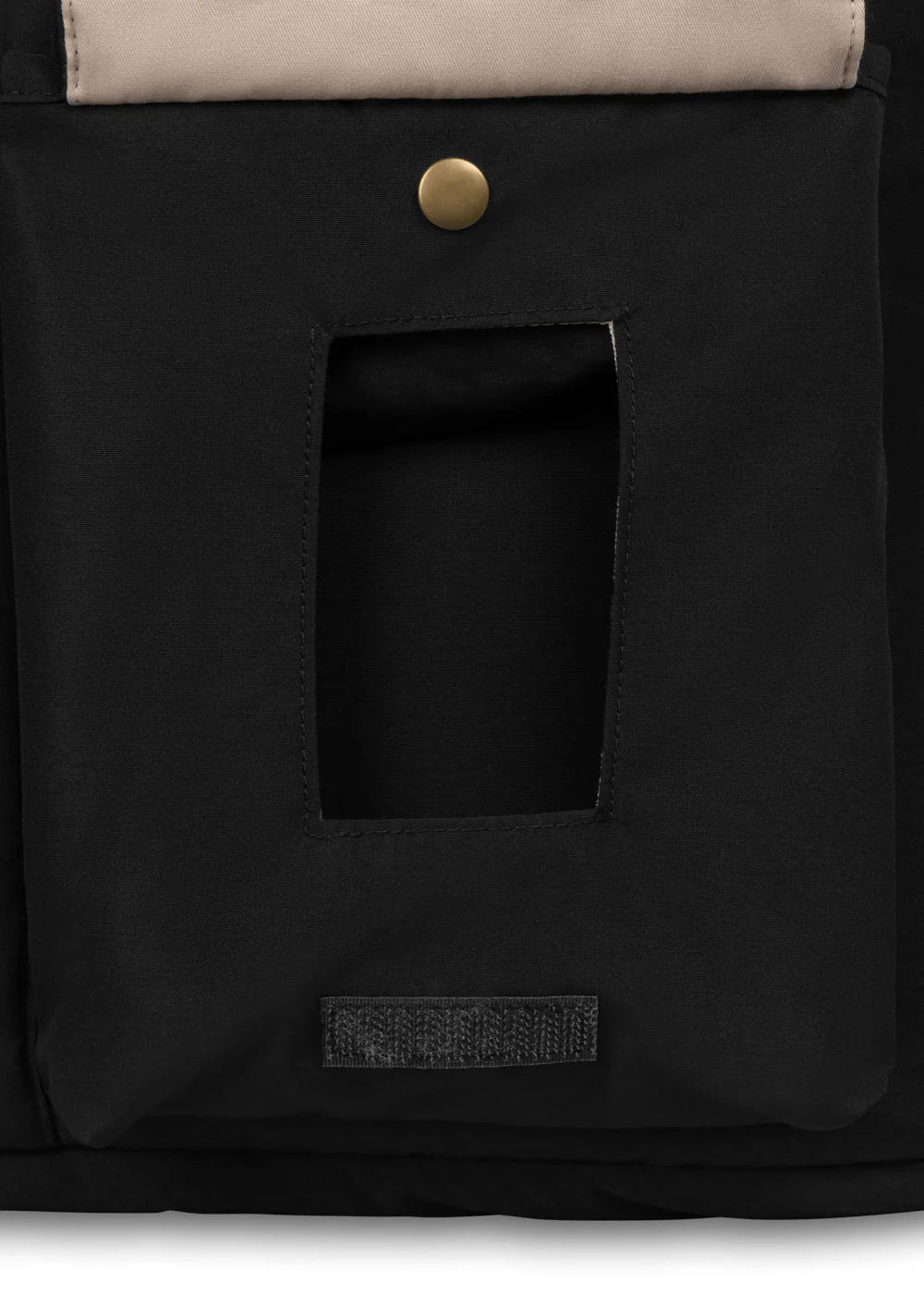 Konges Slojd All You Need Bag in black, stylish and functional bag with sleek design, perfect for everyday essentials.