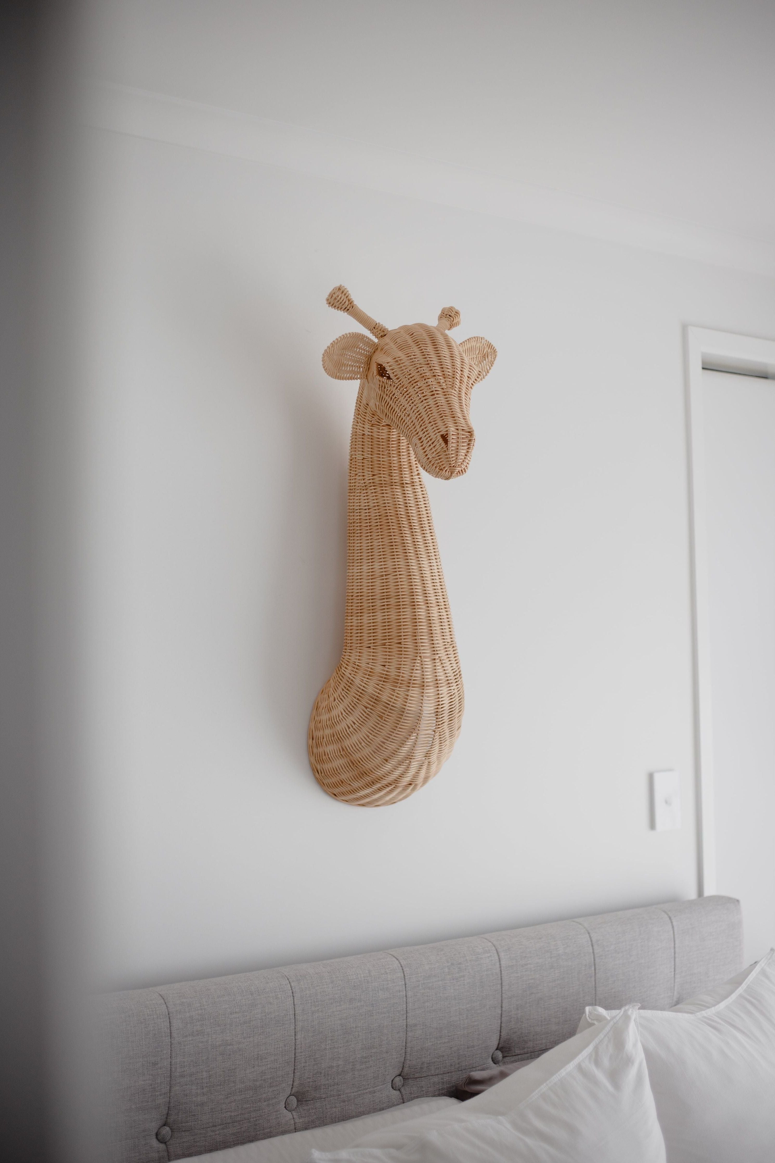 INKAH Gus the Giraffe plush toy by Inkah Limited, showing a soft, detailed giraffe with a long neck and gentle expression.