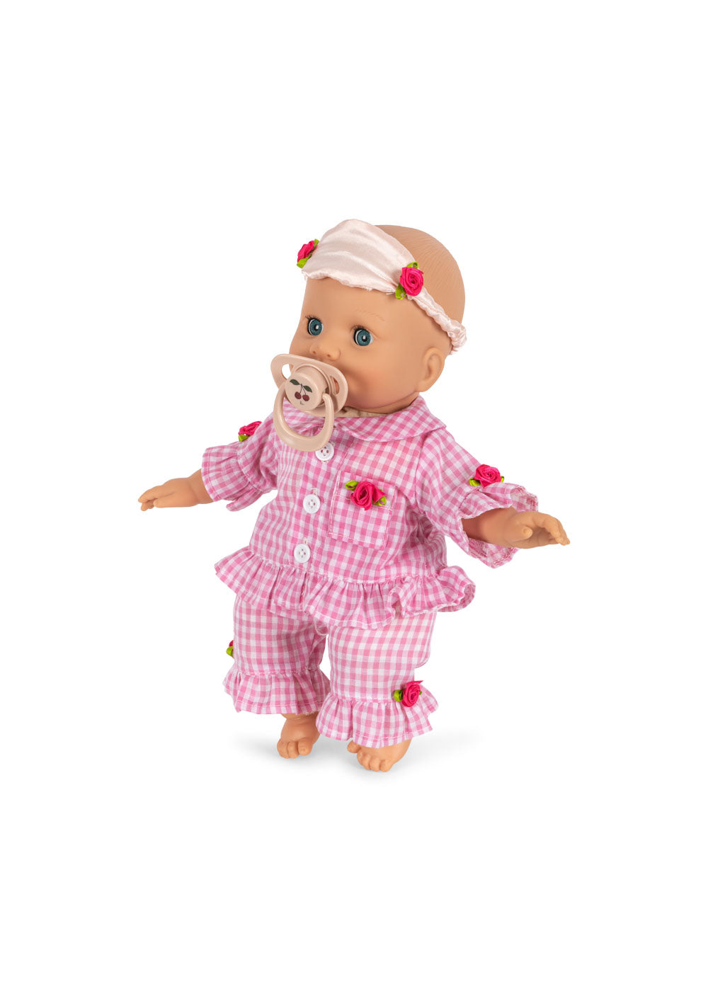 Konges Slojd Lulu Doll toy in vibrant colors, soft fabric, and plush features, perfect for children’s imaginative play.