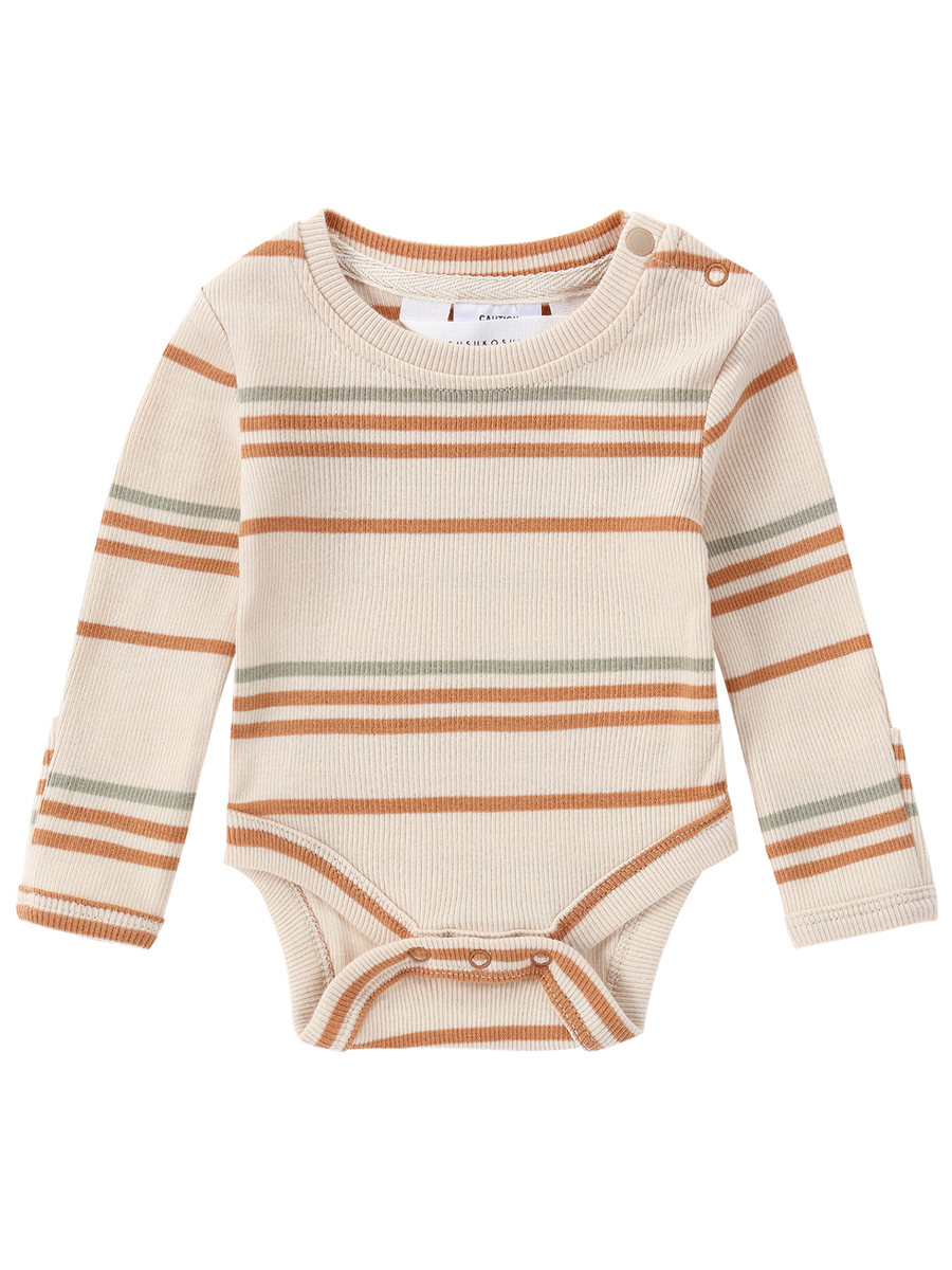 SUSUKOSHI Organic Classic Bodysuit LS 1980 Little Bambinos NZ