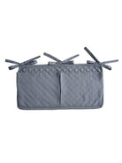 Mushie Cot pocket tradewinds. Crib pocket.
