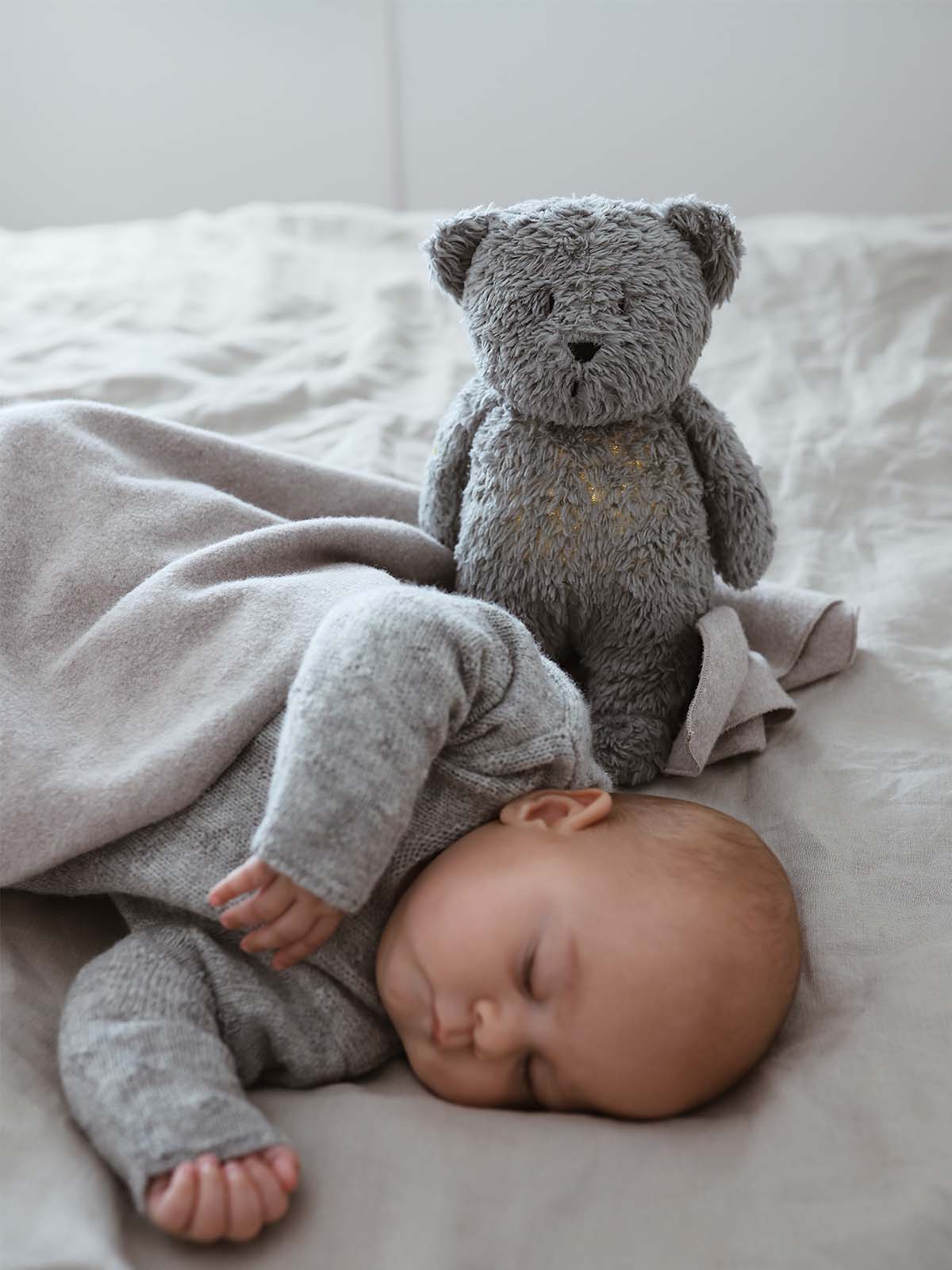 Moonie Bear Sleep Aid Mineral Grey