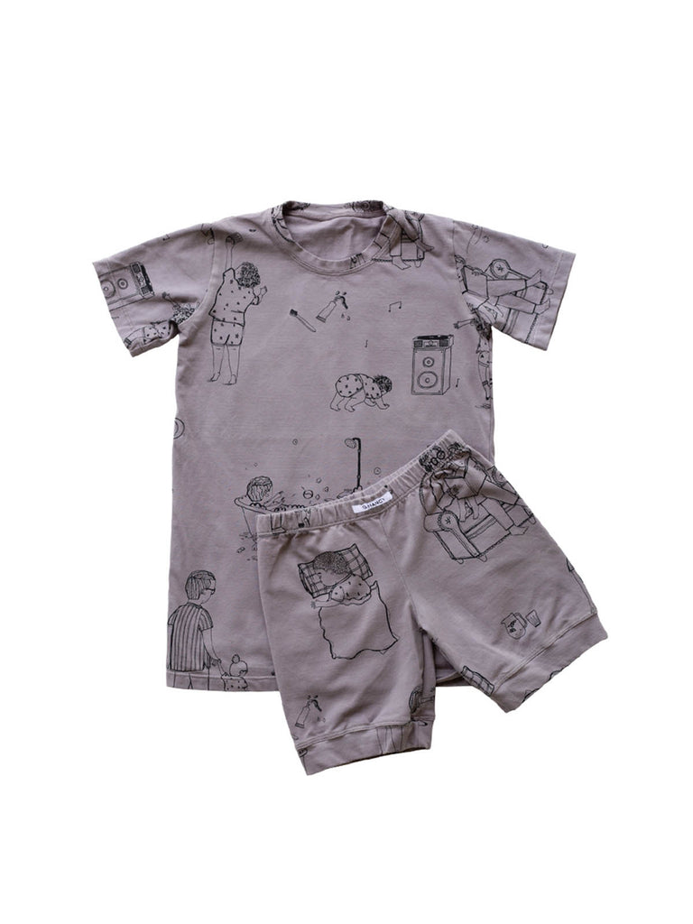 G.Nancy summer pyjamas for kids. A story of bedtime collection.