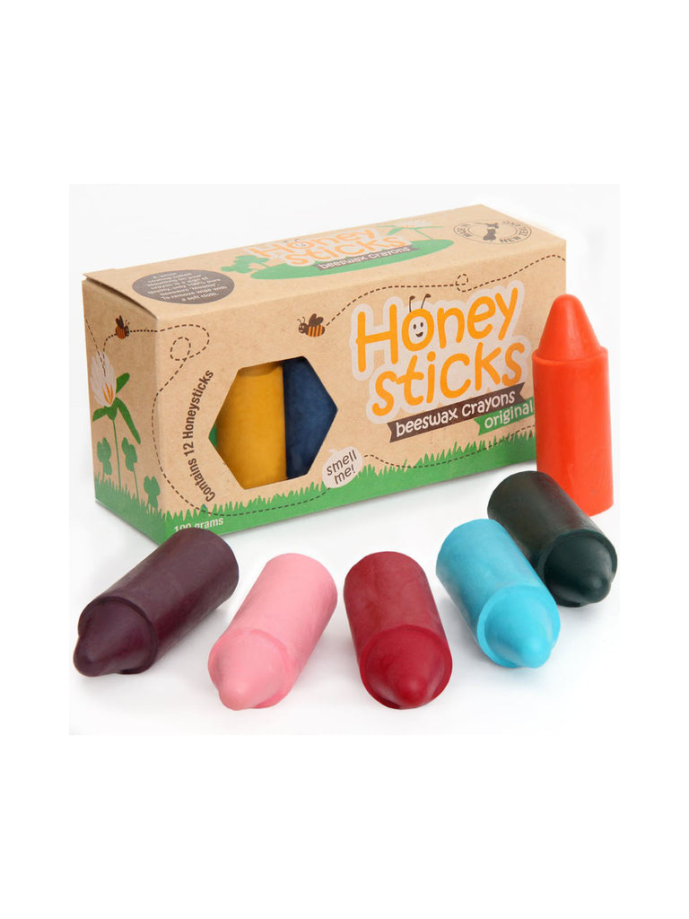 Honeysticks Original Crayons for young kids. Made from natural ingredients