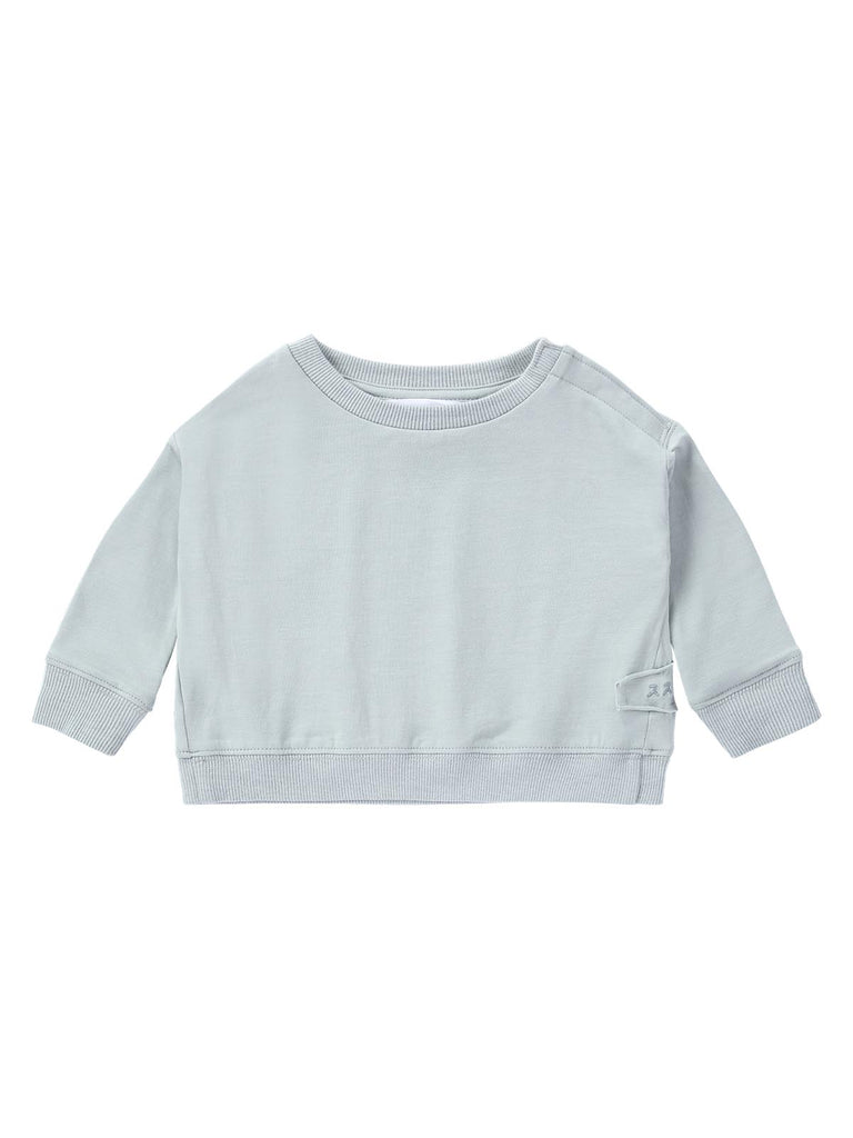 Susukoshi organic cotton pullover for babies and boys. Dew colour