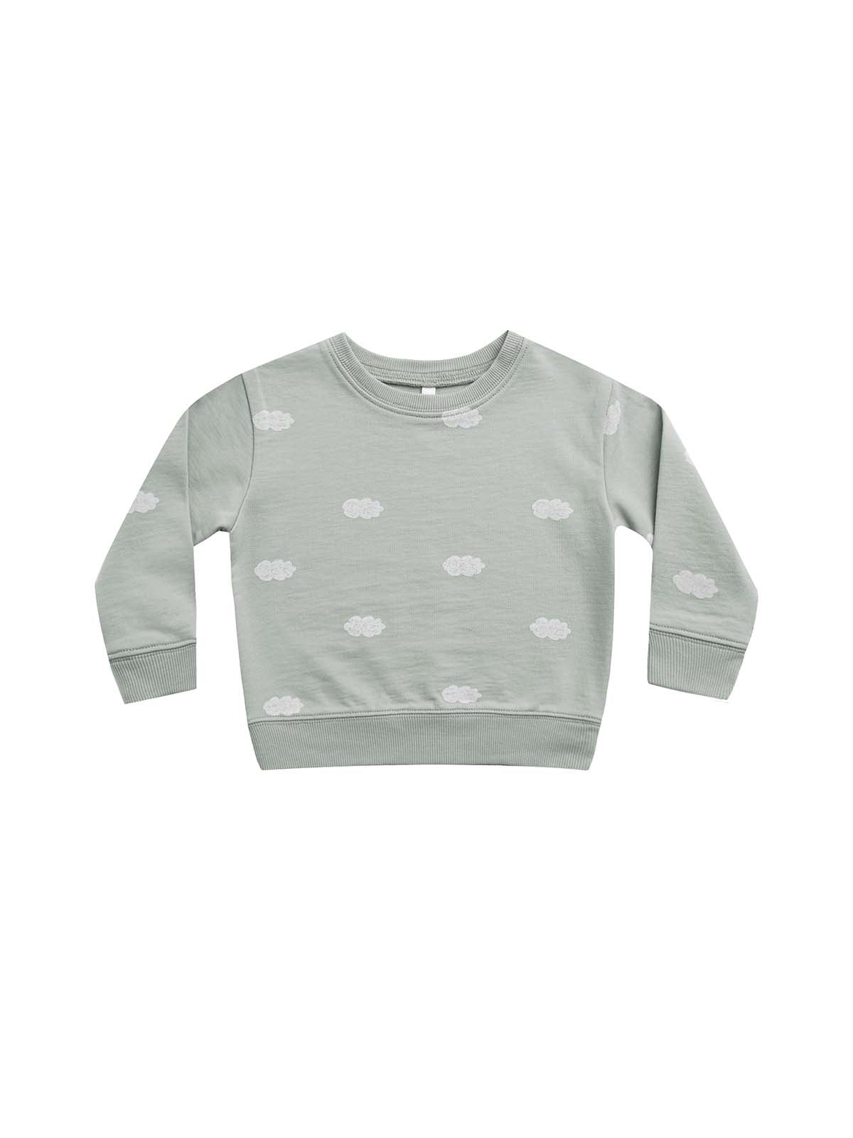 Rylee and Cru Sweatshirt Clouds