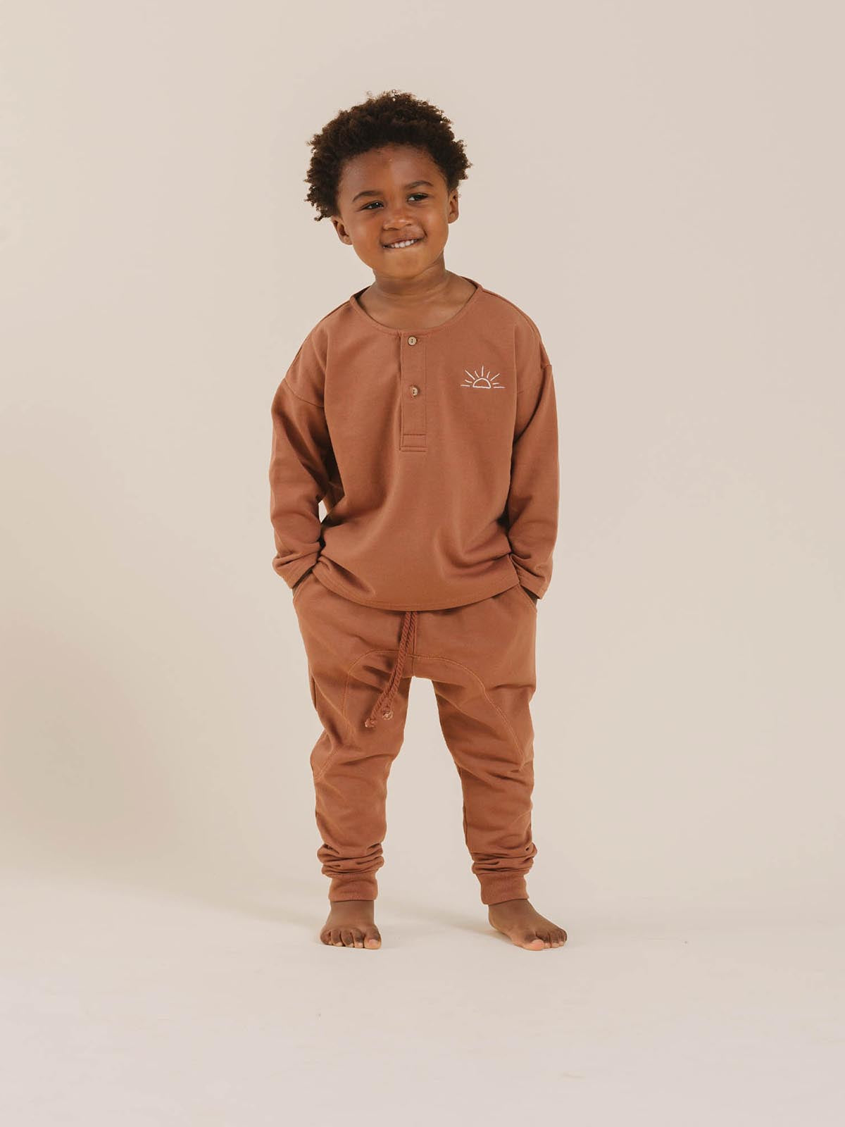 Rylee + Cru Henley Top