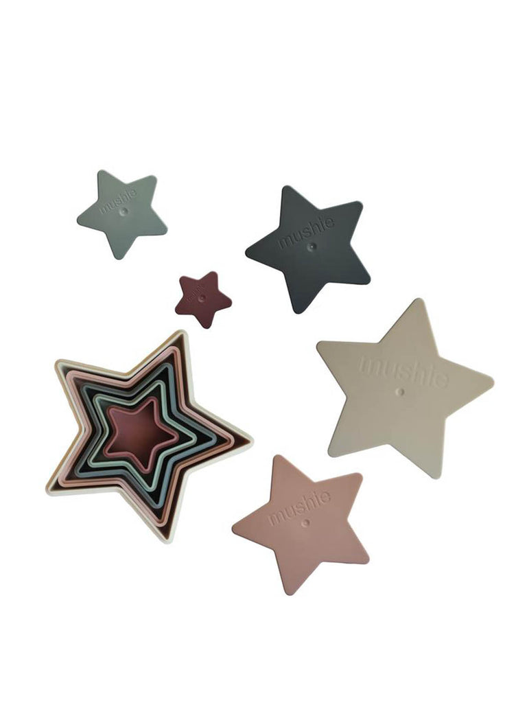 Mushie Nesting Star Toys for babies