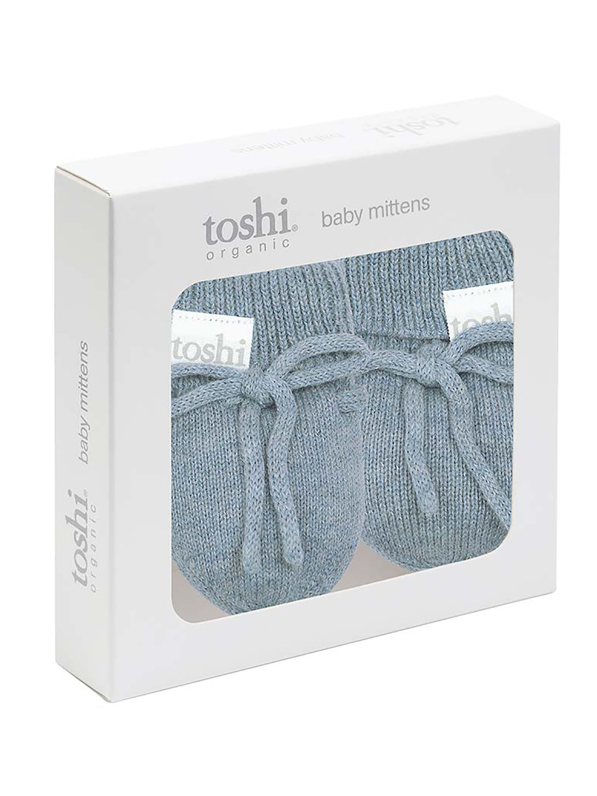 TOSHI Organic Baby Mittens Storm Little Bambinos NZ