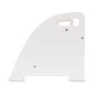 Kinderfeets step stool in natural wood finish, designed for children to reach high surfaces safely and comfortably.