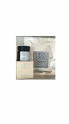 Oria Skin ORIA SKIN Balancing Day Cream 65g in a white jar with a smooth cream texture, suitable for skincare.