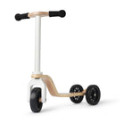 Kinderfeets children's scooter with a sleek design, featuring a sturdy frame and colorful handlebars for young riders.