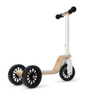 Kinderfeets kids scooter with colorful handlebars and sturdy deck, perfect for young children learning to ride.