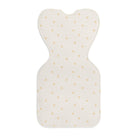 Love To Dream Swaddle Up Bamboo Lite 0.2 TOG in Sunny Gold, soft swaddle blanket with zipper closure for babies.