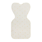 Love to Dream Swaddle Up Bamboo 1.0 TOG in Lemons, soft swaddle for infants, with vibrant lemon print and cozy fabric.