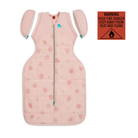 Love to Dream Swaddle Up™ Transition Bag in dusty pink, warm 2.5 TOG, designed for safe baby sleep and comfort.