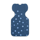 Love to Dream Swaddle Up™ Transition Bag Warm 2.5 TOG in Little Dreamer Denim, showing cozy, sleeveless baby sleep bag with zipper.