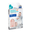 Love to Dream Swaddle Up™ Transition Bag Warm 2.5 TOG in Little Dreamer Dusty Pink, showing cozy, soft fabric and secure zipper.