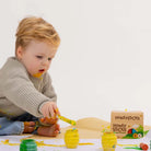 Honeysticks My First Paint Brush Set 3-pack for kids, featuring colorful easy-to-hold brushes perfect for young children’s art projects.