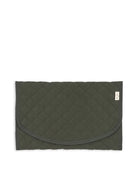 Konges Slojd All You Need Bag in moss grey, stylish fabric tote with handles, designed for everyday use and organization.