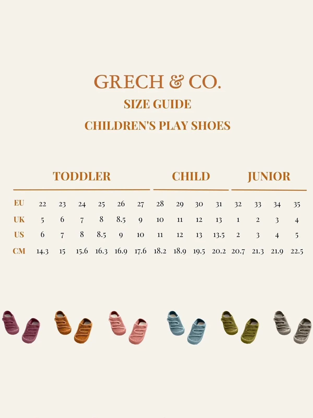 Ralph lauren kids shoes size chart clearance