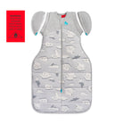 Love To Dream Swaddle Up™ Transition Bag in South Pole Grey, extra warm 3.5 TOG, designed for safe, cozy baby sleep.
