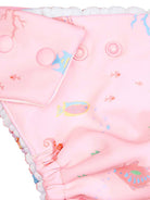 Toshi Swim Baby Nappy in coral, a soft and reusable swim nappy designed for infants, with adjustable fit and leak-proof protection.