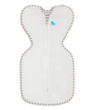 Love to Dream Swaddle Up™ Organic 1.0 TOG in cream, a cozy baby swaddle with a soft, lightweight fabric for comfortable sleep.