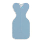 Love to Dream Swaddle Up™ Original 1.0 TOG in Dusty Blue, soft fabric swaddle with wings for easy swaddling and baby comfort.