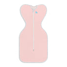 Love to Dream Swaddle Up™ Original 1.0 TOG in dusty pink, soft fabric swaddle with arm openings for easy swaddling.