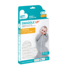 Love to Dream Swaddle Up Original 1.0 TOG swaddle for babies, showing the soft fabric and snug fit in a natural setting.