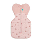 Love to Dream Swaddle Up™ Warm 2.5 TOG in Dusty Pink, a cozy swaddle with a soft fabric and easy zip design for babies.