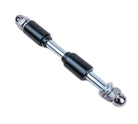 Chrome nut for Trybike complete short axle, compatible with bikes and scooters, durable metal component for secure wheel attachment.