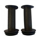 Black Trybike handlebar grips for bikes and scooters, shown as a pair with textured rubber surface for comfortable grip.