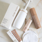 Pure Mama Birth & Postpartum Recovery Set for women, includes care products in natural packaging, designed for new mothers.