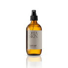 Oria Skin Clarity Mist spritzer bottle with transparent cap and clear label, 200ml size for skincare hydration and refreshment.
