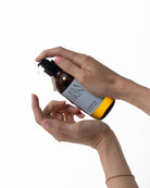 Oria Skin All Body Oil 200ml bottle with clear packaging, showcasing the nourishing skincare product for smooth, hydrated skin.
