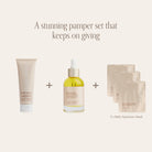 Pure Mama Belly Spa Kit for women, featuring oil, scrub, and mask for pregnancy skin care and relaxation.