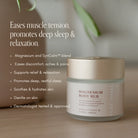 Pure Mama Magnesium Body Rub for women, 120ml, showing a tube of magnesium body relief cream for relaxation and muscle relief.