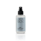 Oria Skin Rose Calming Toner 100ml in a clear bottle with a rose-themed label, designed for soothing skincare.