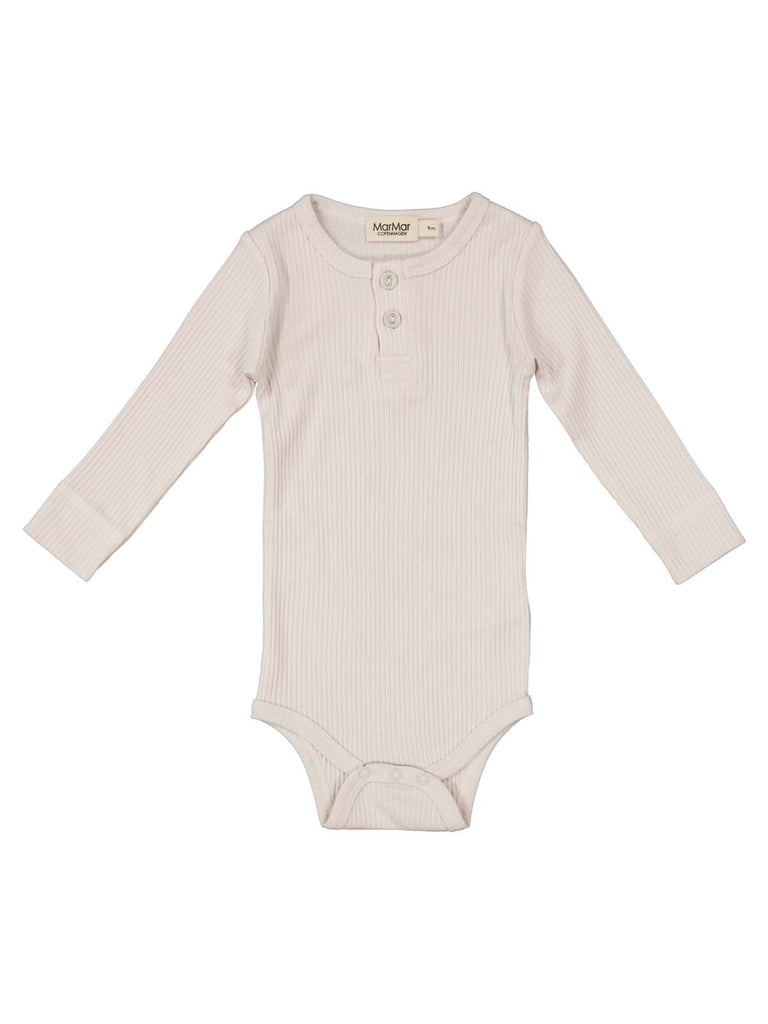 marmar copenhagen long sleeve organic cotton baby bodysuit