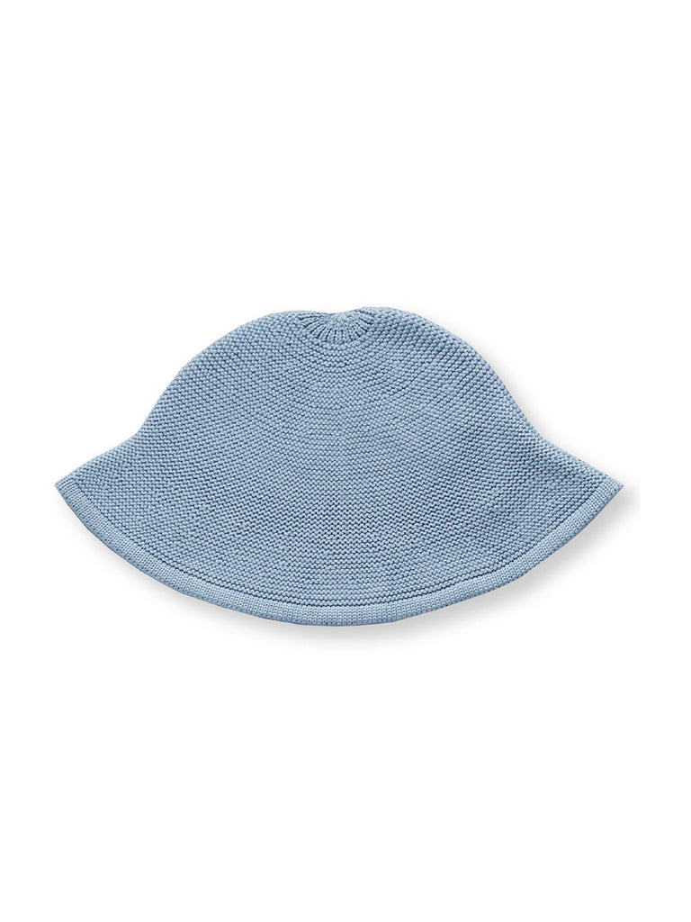 Grown Knitted Hat Powder blue. Babies and children