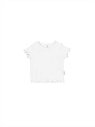 Huxbaby vanilla rib tee