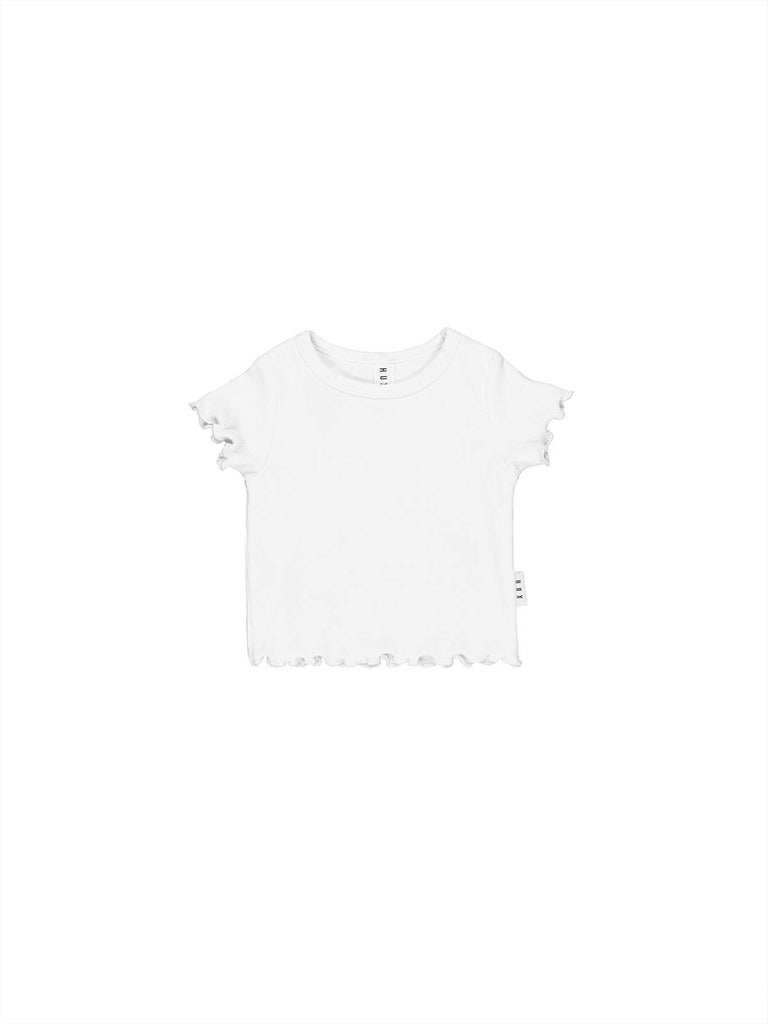 Huxbaby vanilla rib tee