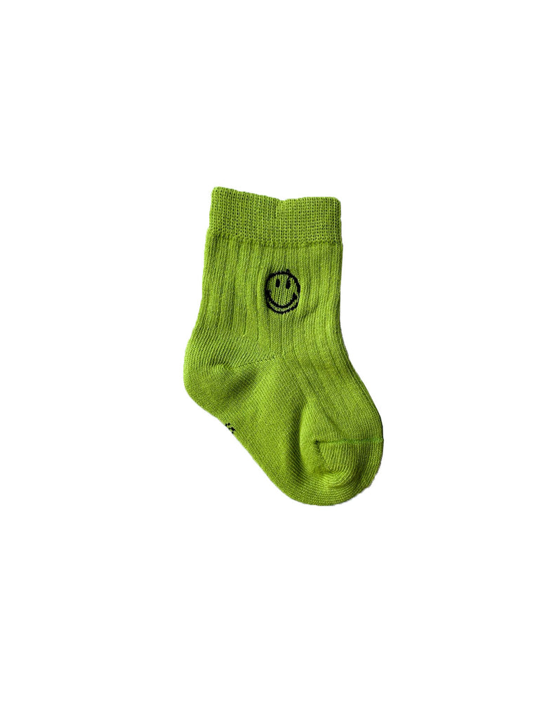 Tiny Trove Face Sock Lime