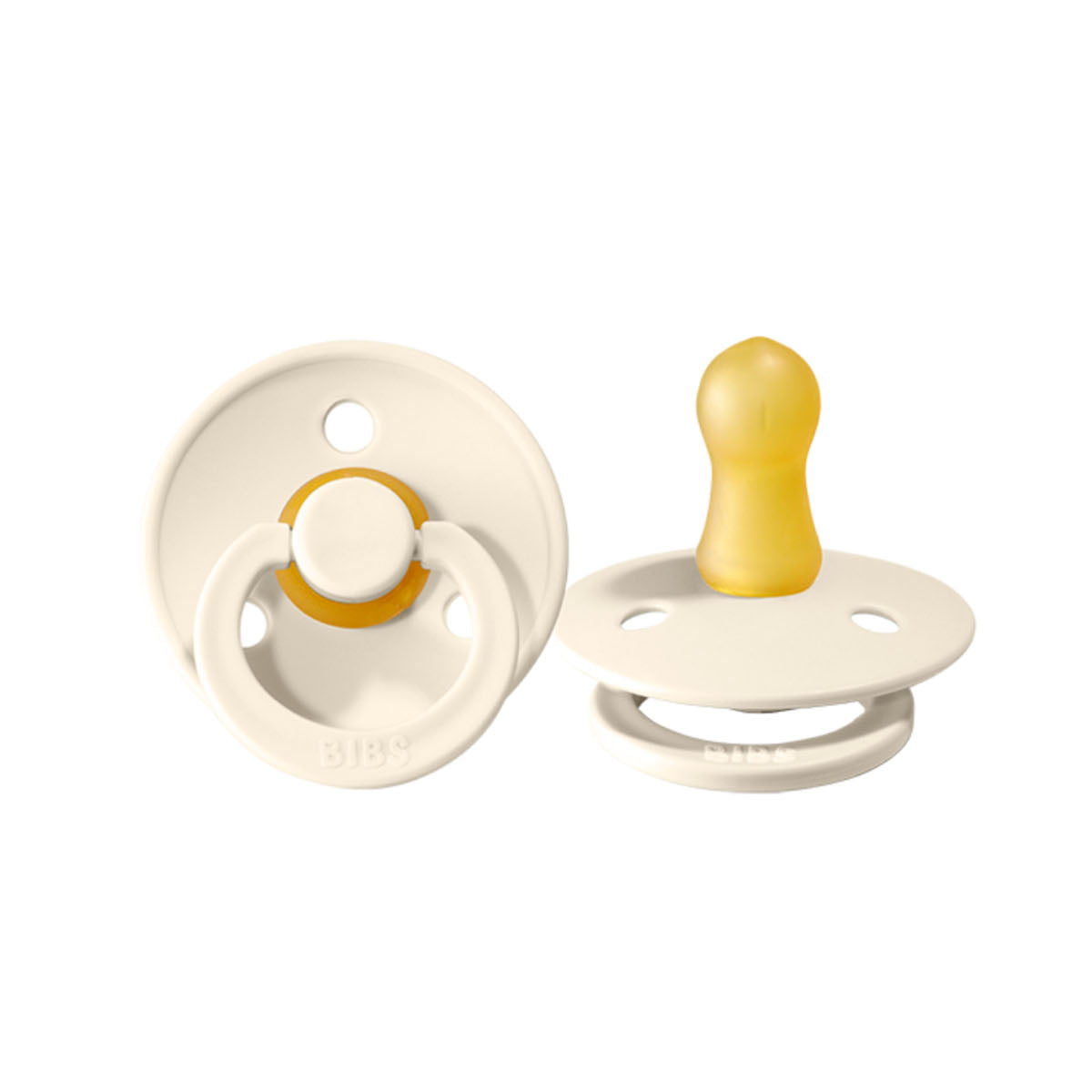 BIBS Pacifier - Natural Rubber - Ivory – Little Bambinos NZ