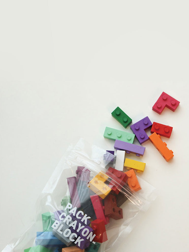 Goober Crayon Lego Block Pack